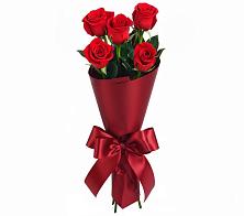 Букет 5 Красных роз Эдлесс Лав в Нюксенице