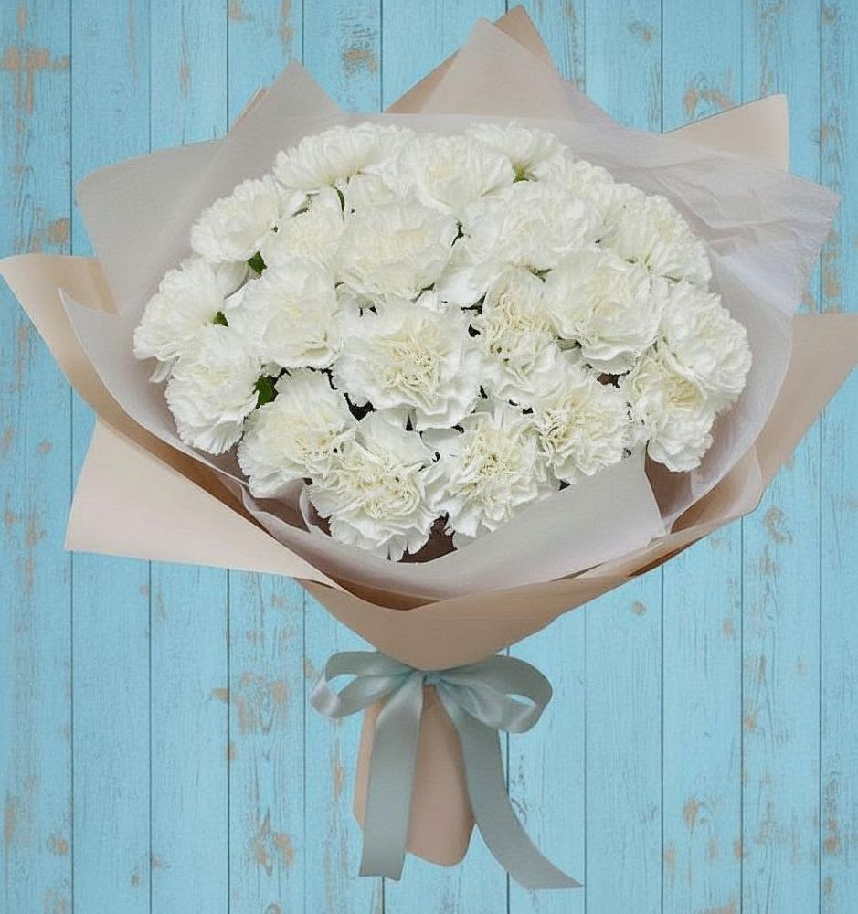 Букет цветов из: Гвоздики в Нюксенице