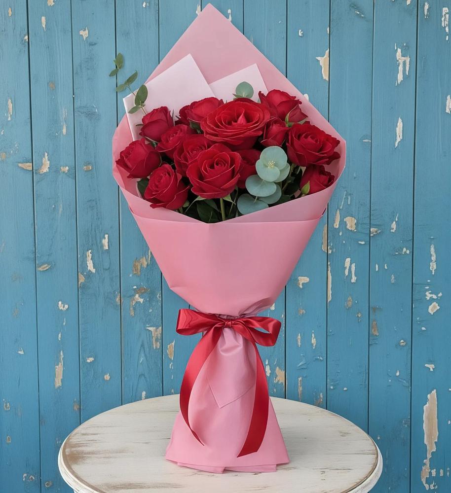 Букет цветов из: Розы в Нюксенице