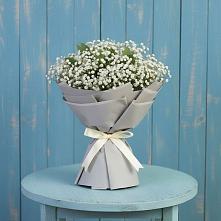 Букет цветов из:  Гипсофила в Нюксенице