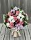 Букет цветов из: Альстромерии, Гвоздики, Розы и Хризантемы в Нюксенице