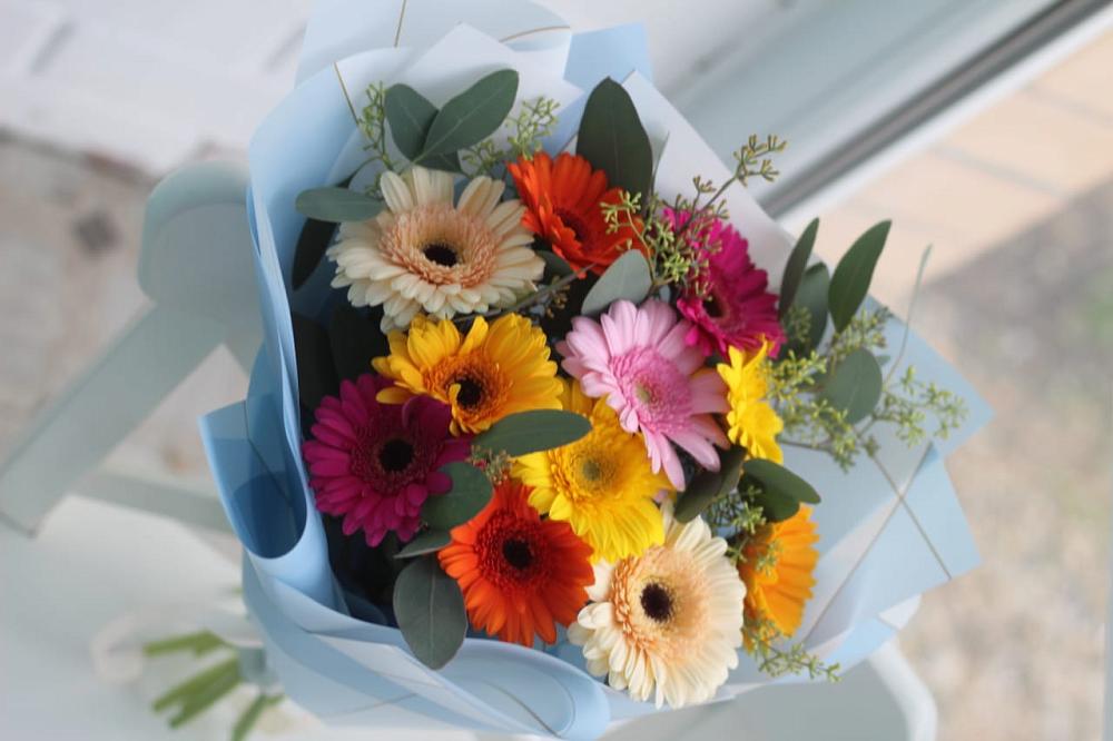 Букет цветов из: Герберы в Нюксенице