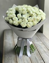 Букет 35 Белых роз в Нюксенице