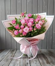 Букет Розовый кустик #REPLACE_PRED# Нюксенице