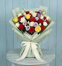Букет цветов из:  Розы в Нюксенице