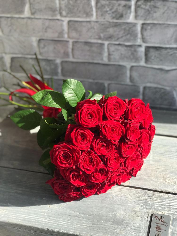 Букет Красные розы Фридом в Нюксенице