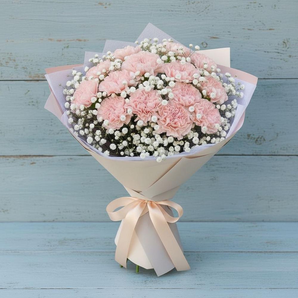 Букет цветов из: Гвоздики в Нюксенице