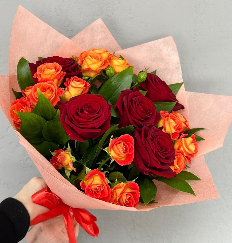 Букет Любовь и восторг в Нюксенице