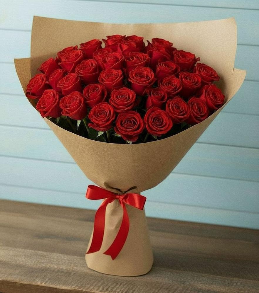 Букет Красные розы Милано в Нюксенице