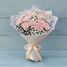Букет цветов из:  Гвоздики в Нюксенице