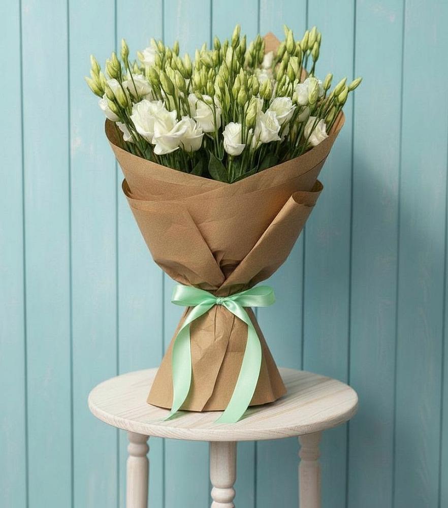 Букет цветов из: Лизиантусы в Нюксенице