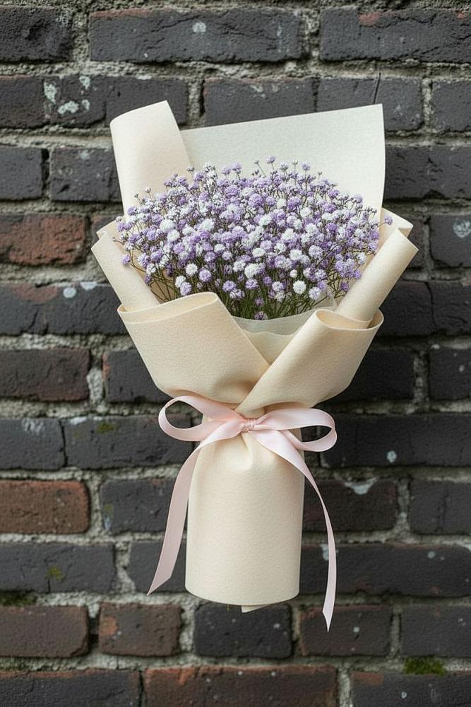 Букет цветов из: Гипсофила в Нюксенице