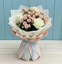 Букет цветов из:  Розы в Нюксенице