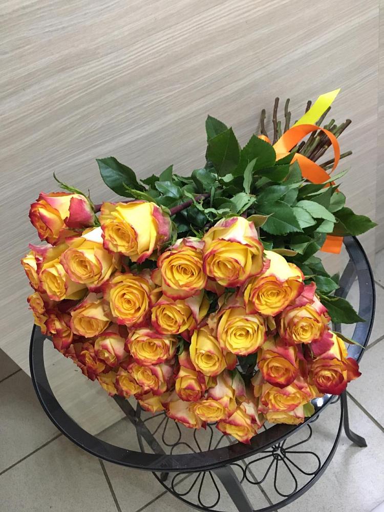 Букет Желтые розы в Нюксенице