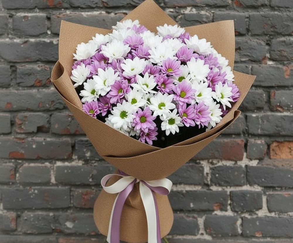 Букет цветов из: Хризантемы в Нюксенице