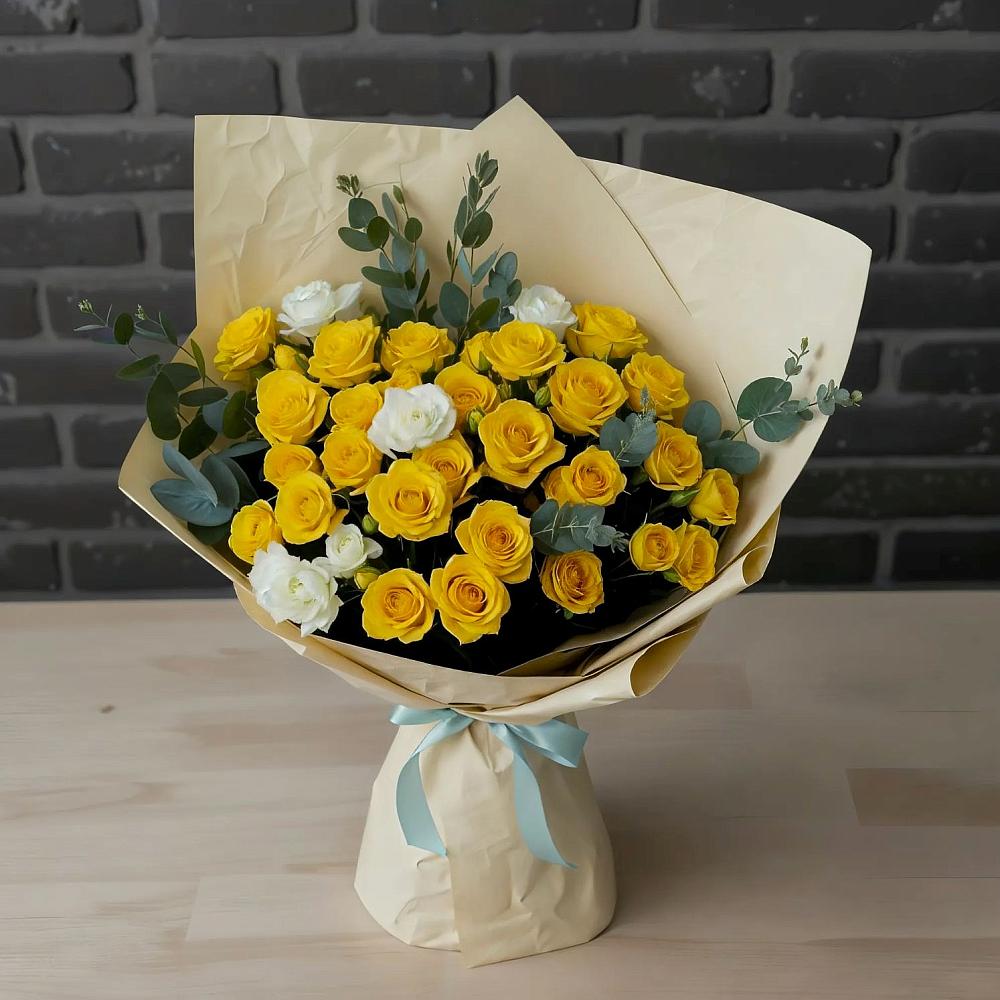 Букет цветов из: Розы в Нюксенице