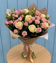 Букет цветов из:  Розы в Нюксенице