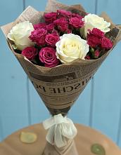 Букет цветов из:  Розы в Нюксенице