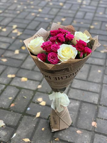 Букет цветов из: Розы в Нюксенице