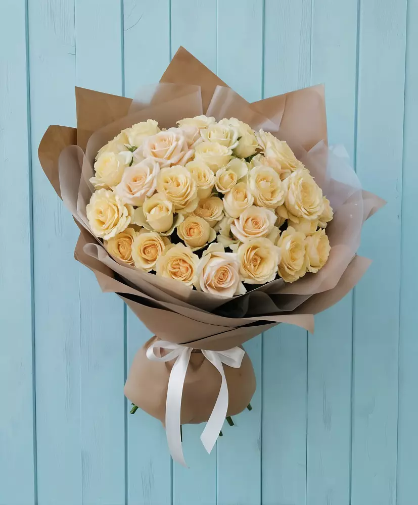 Букет Кремовое облако в Нюксенице