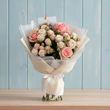 Букет цветов из:  Розы в Нюксенице