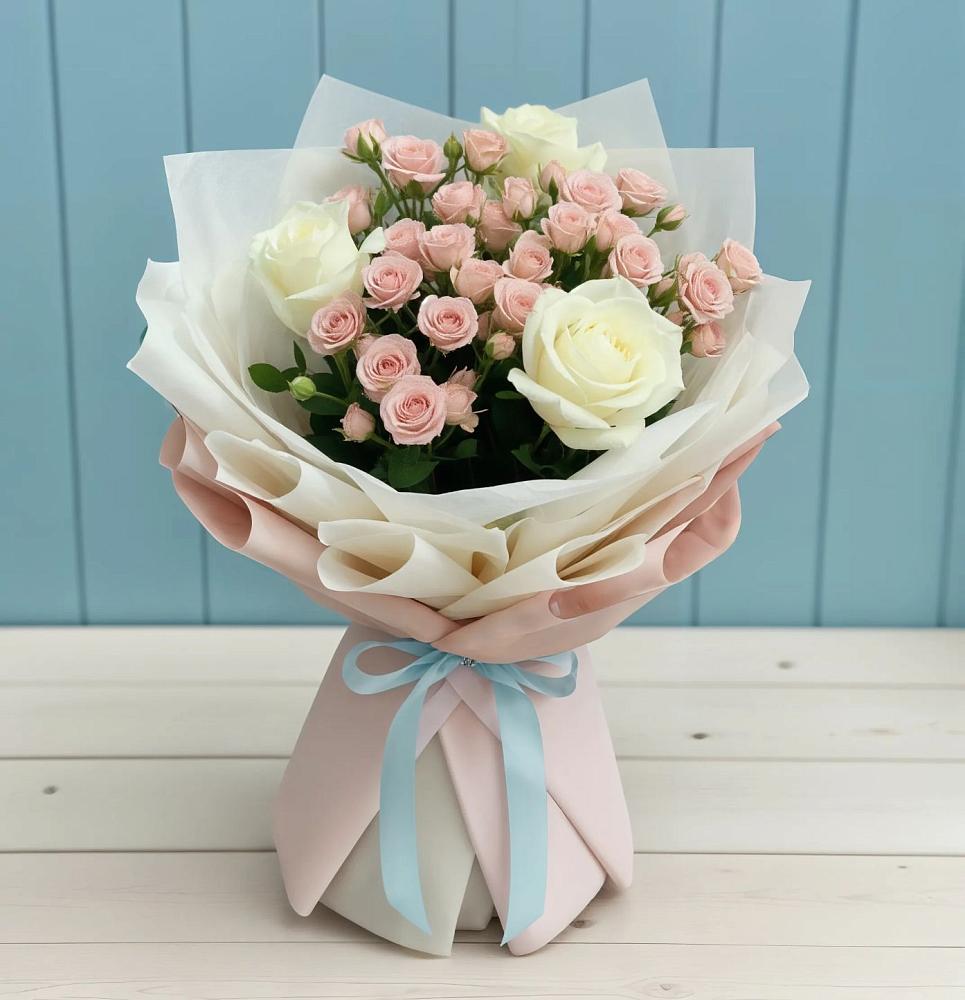 Букет цветов из: Розы в Нюксенице