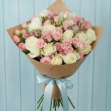 Букет цветов из:  Розы в Нюксенице