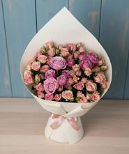 Букет цветов из:  Розы в Нюксенице
