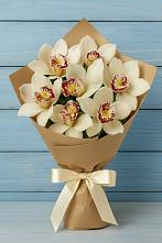 Букет цветов из:  Орхидеи и Розы в Нюксенице