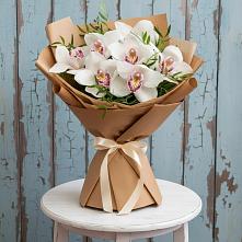 Букет цветов из:  Орхидеи и Розы #REPLACE_PRED# Нюксенице